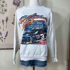 Vintage 80s Dale Earnhardt Intimidator II Tour 1989 Racing Pullover Sweatshirt S